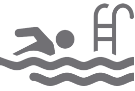 Symbol Schwimmbad